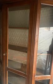 Cristalliera in legno