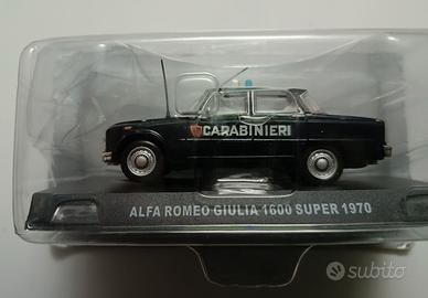 Modellino Alfa Romeo Giulia Carabinieri 