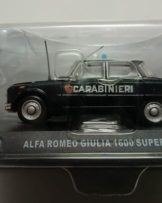 Modellino Alfa Romeo Giulia Carabinieri 