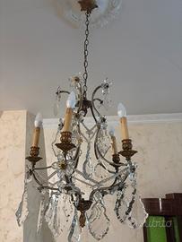 Lampadario cristallo