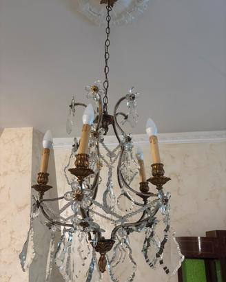 Lampadario cristallo