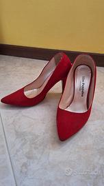 Tacchi Scarpe con Tacco rosse numero 37