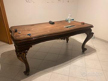 Tavolo classico antico chippendale