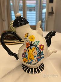 Alice in wonderland tazza + teiera