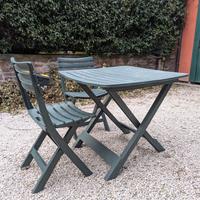 Tavolo giardino con sedie