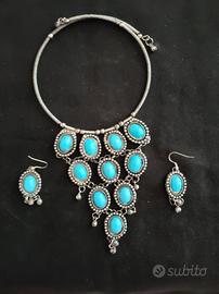 collana ed orecchini 