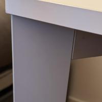 Scrivania / Tavolo grigio, 180x80