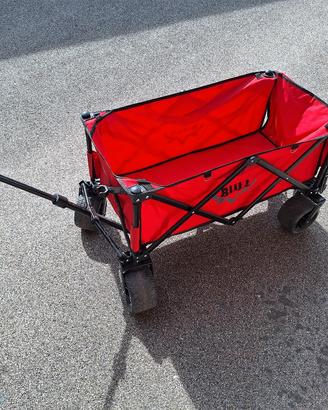 Carrello pieghevole da spiaggia, giardino, ecc.
