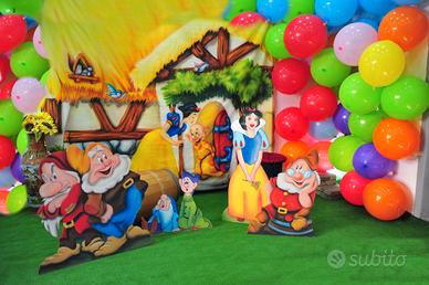 FONDALE CARNEVALE+4 SAGOME