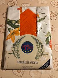 tovaglia rettangolare nuova 