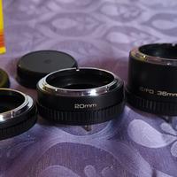 Tubi prolunga FD Canon.