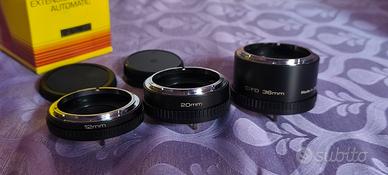 Tubi prolunga FD Canon.