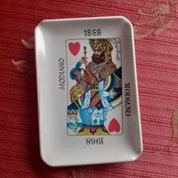 Posacenere Modiano 1868 Re di Cuori Vintage