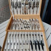 Servizio posate acciaio inox 18/10 69 pezzi