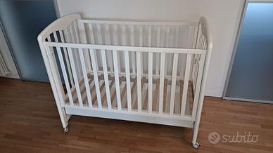 Lettino Foppapedretti con sponda a scomparsa