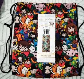 Borraccia/bottiglia termica di Harry Potter+ Sacca