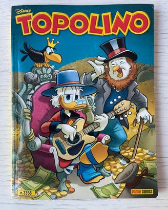 Raro numero fumetto Topolino 3358 con Zucchero