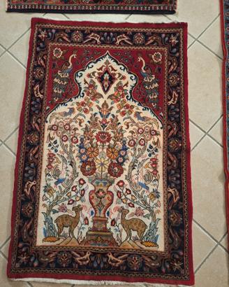 tappeto persiano, 120x80, stile Isfahan