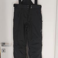 Pantaloni salopette da neve 12 anni Decathlon