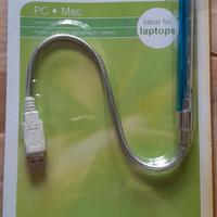 100 pezzi, luce usb a 5 led