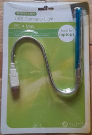 100 pezzi, luce usb a 5 led