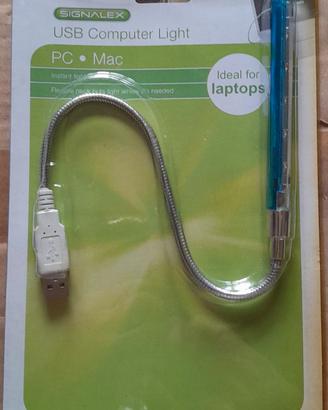 100 pezzi, luce usb a 5 led