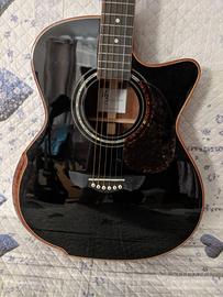 Harley Benton CLG-650SM-CE BK SolidWood