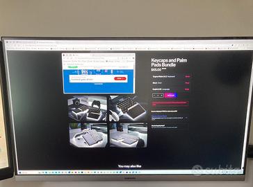Monitor 28” 4K UHD perfette condizioni con imballo