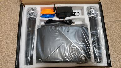 2 Microfoni Wireless Professionali UHF VHF DJ