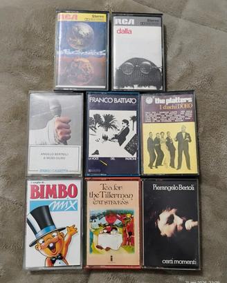 Casette musica anni 70 - 80 