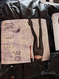 6 panta collant donna elasticizzati nuovi L-M e Xx