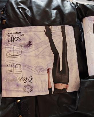 6 panta collant donna elasticizzati nuovi L-M e Xx