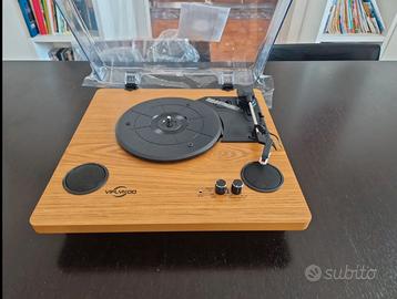 Giradischi Bluetooth con altoparlante stereo