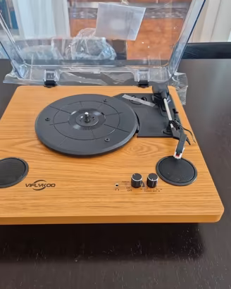 Giradischi Bluetooth con altoparlante stereo