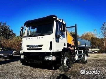 Iveco Eurocargo 160e24 k gru e ribaltabile