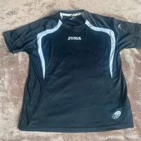 Maglietta Joma Nera Bambino 12 anni