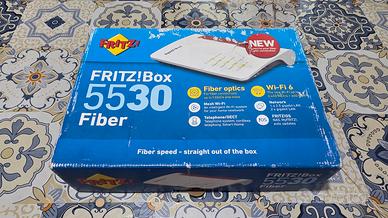 FRITZBOX! 5530 Fiber Fibra WiFi6 FTTH Modem NO SFP