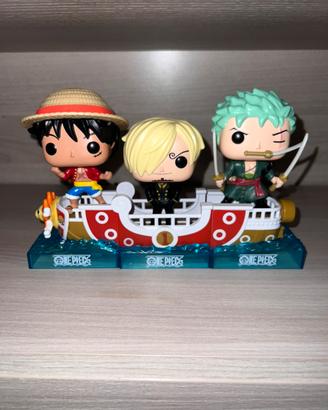 Rufy sanjy zoro one piece kinder sorpresa funk pop