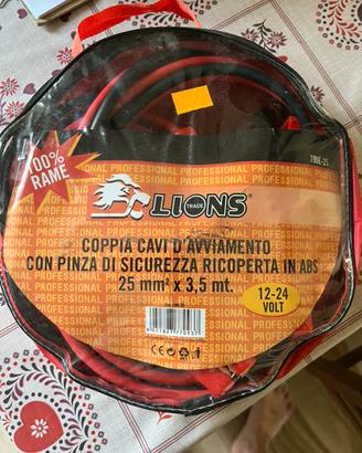 Cavi batteria auto