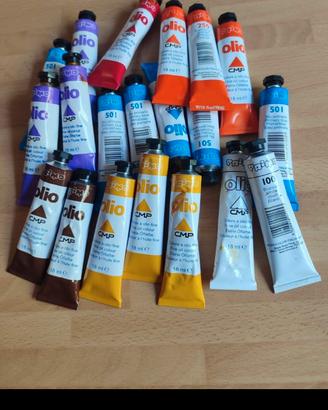 colori ad olio