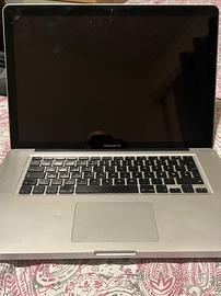 Mac book pro 2011 15” (NON FUNZIONANTE)