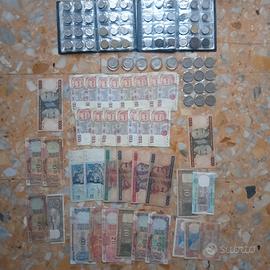 250 pezzi Monete Banconote da collezione 1800 1900