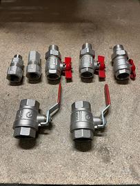 VALVOLE A SFERA E RACCORDI AD INNESTO