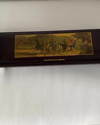 Antica scatola anni 30 portasigarette portagioie