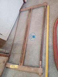 Seghe falegnameria boscaiolo prima metà 900