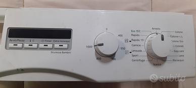 Pannello con schede elettr.  lavatrice panasonic 