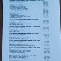 ELENCO (CON VALORI) 60 ROMANZI ASIA/AFRICA/SUDAMER