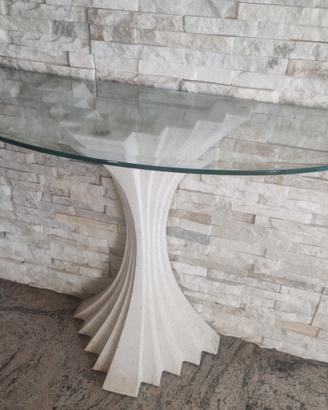 Consolle di cristallo 