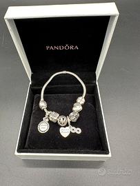 Pandora Argento 925Bracciale Charms Silver vintage