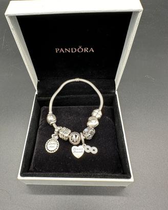 Pandora Argento 925Bracciale Charms Silver vintage